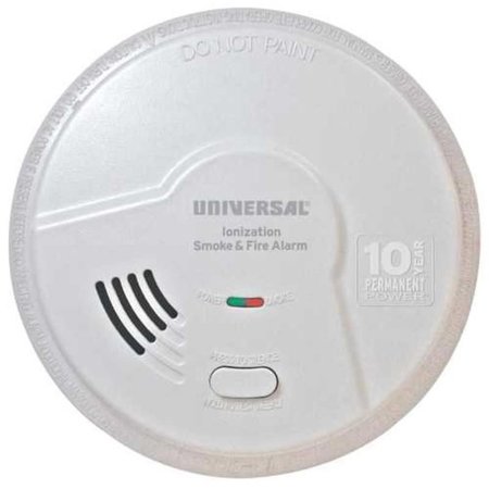 HARDWARE EXPRESS Usi Smoke And Fire Alarm  Smart Alarm Technology  10 Year Sealed Battery  Ionization 2464724